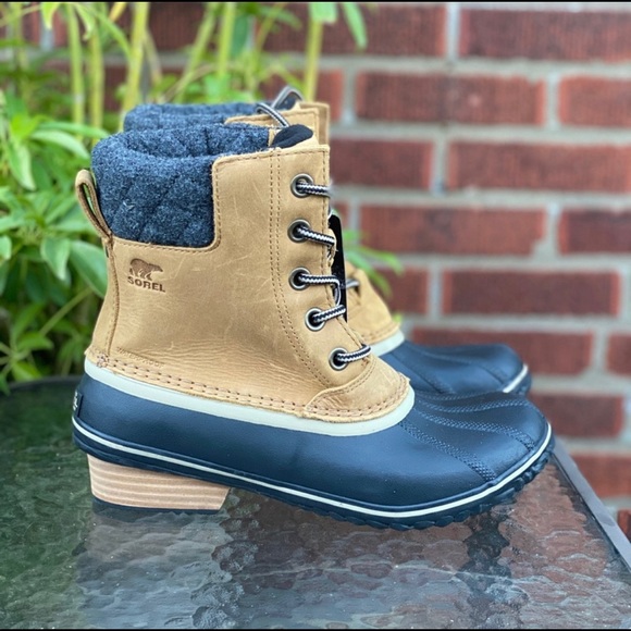 🆕 Sorel Slimpack II Lace Waterproof Winter Boots - Picture 1 of 4